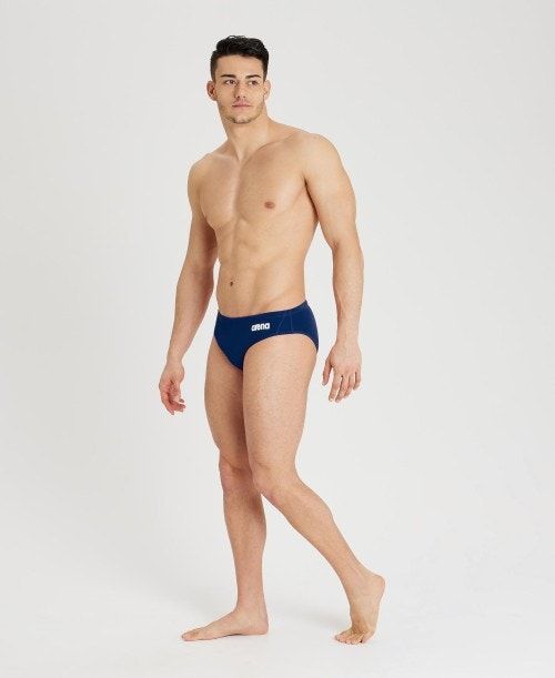 Slip Uomo Arena Team Solid Water Polo Brief Colorate | 63920KRUC