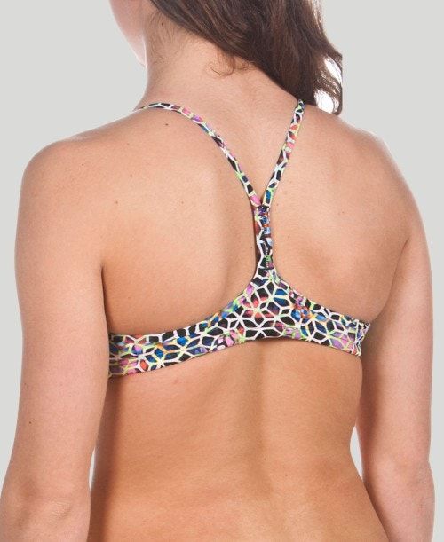 Top Donna Arena Be Top (Bandeau Top) Nere Colorate Gialle | 02784CYVO