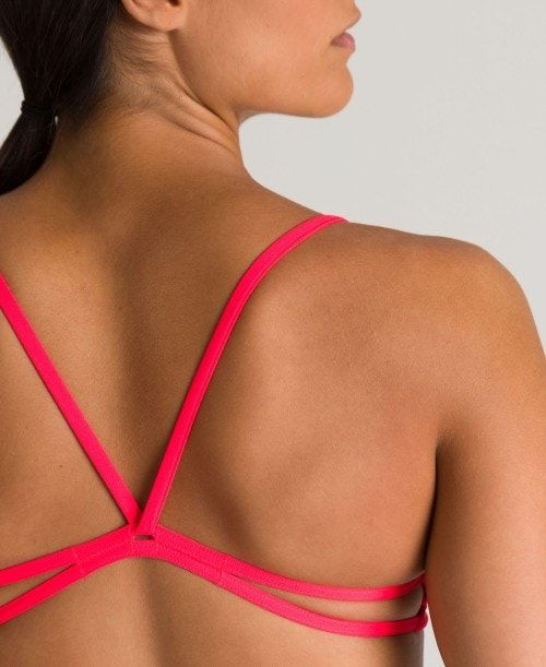 Top Donna Arena Play Top (Bandeau Top) Rosse Gialle | 40179PMQZ