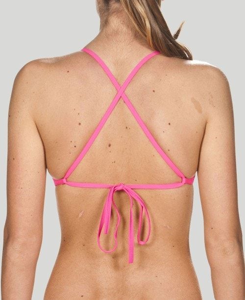 Top Donna Arena Triangle Feel Top Rosa | 19378INWV