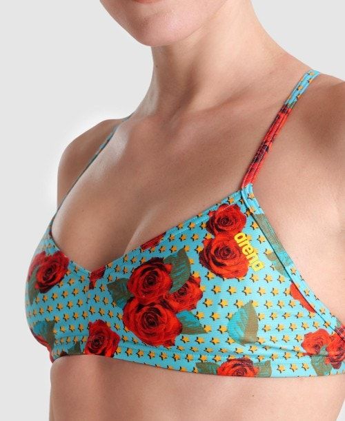 Top Fascia Donna Arena Bandeau Live Colorate | 71284YODM