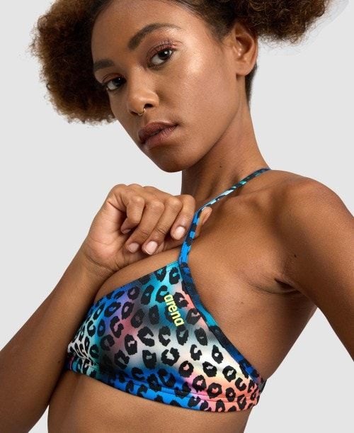 Top Fascia Donna Arena Live Bandeau Colorate | 24839AYBL