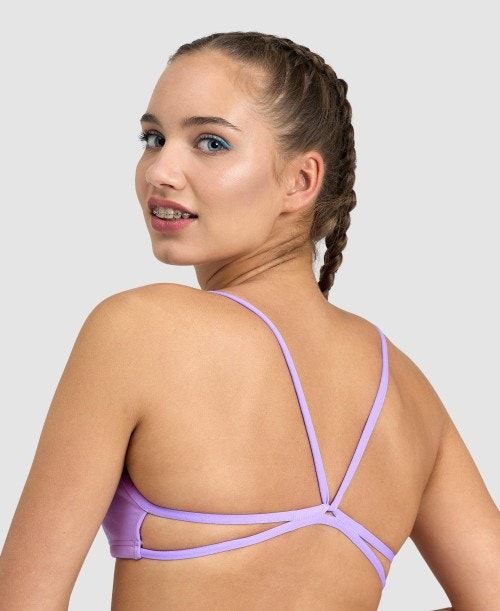 Top Fascia Donna Arena Play Bandeau Colorate | 70269AMFB