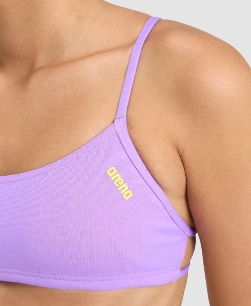 Top Fascia Donna Arena Play Bandeau Colorate | 70269AMFB